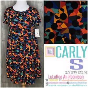 DISNEY LuLaRoe Carly - Size S - NWT